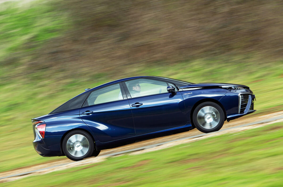 Toyota Mirai side profile