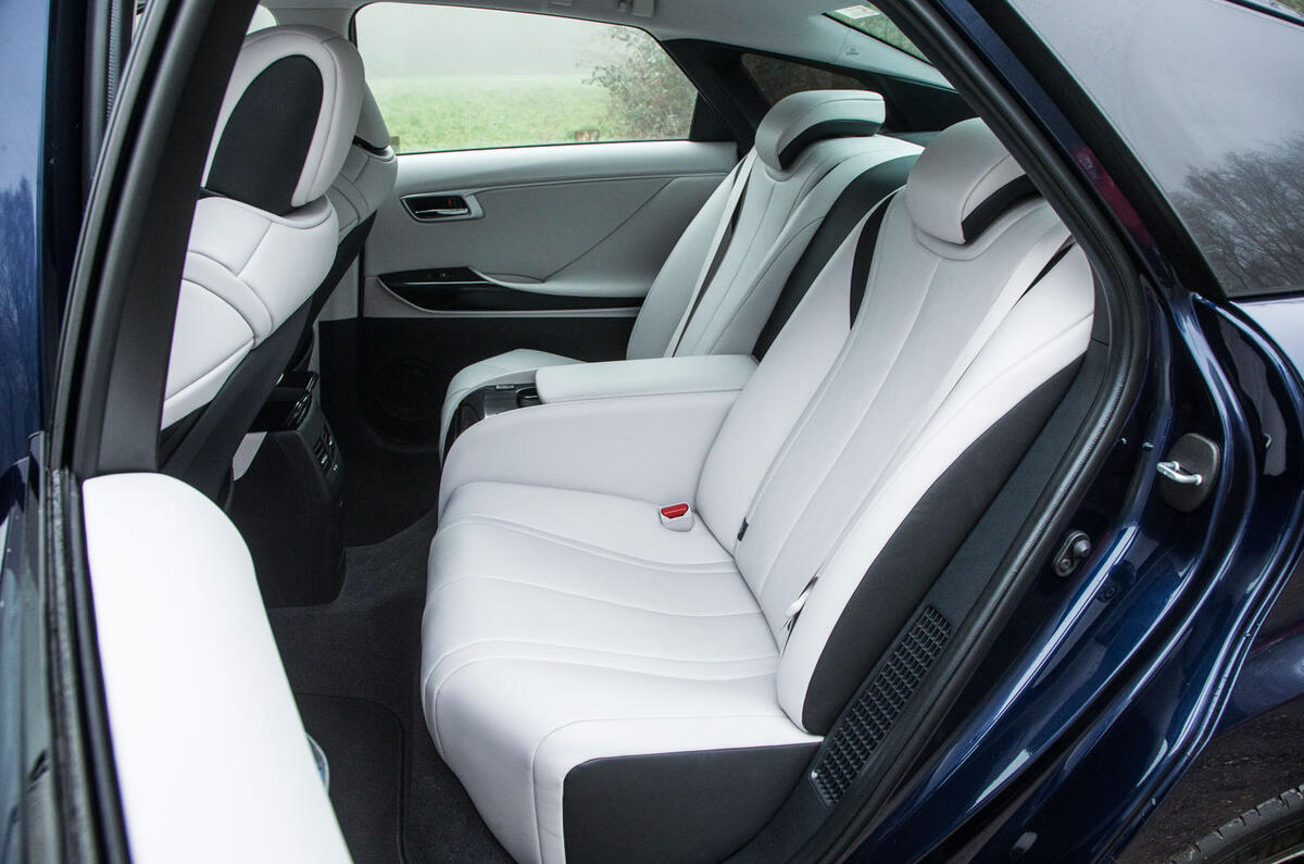 Toyota Mirai rear seats