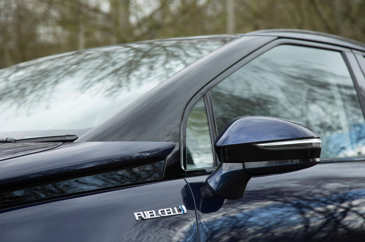 Toyota Mirai A-pillar