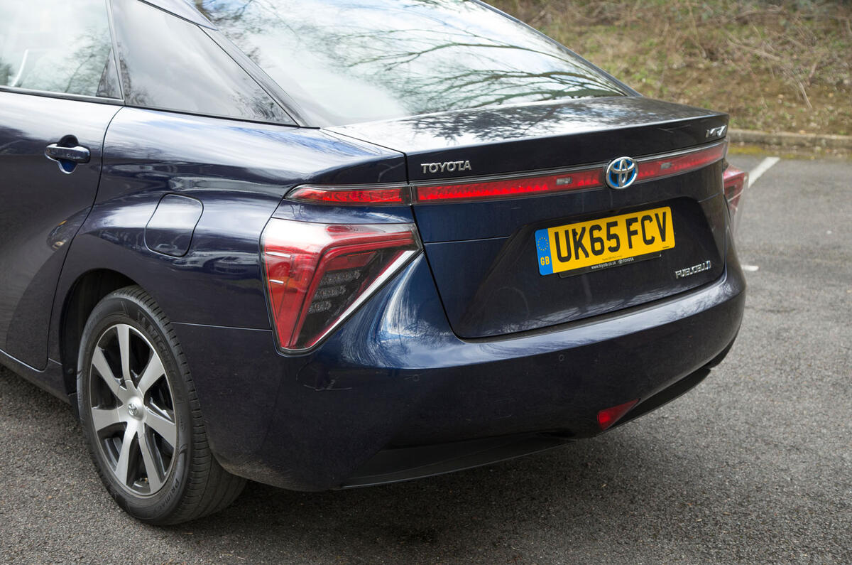 Toyota Mirai rear end
