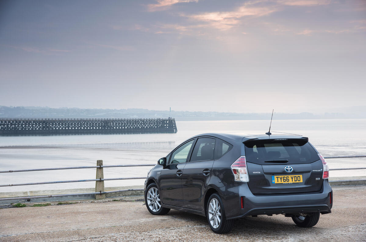 Toyota Prius+ rear quarter