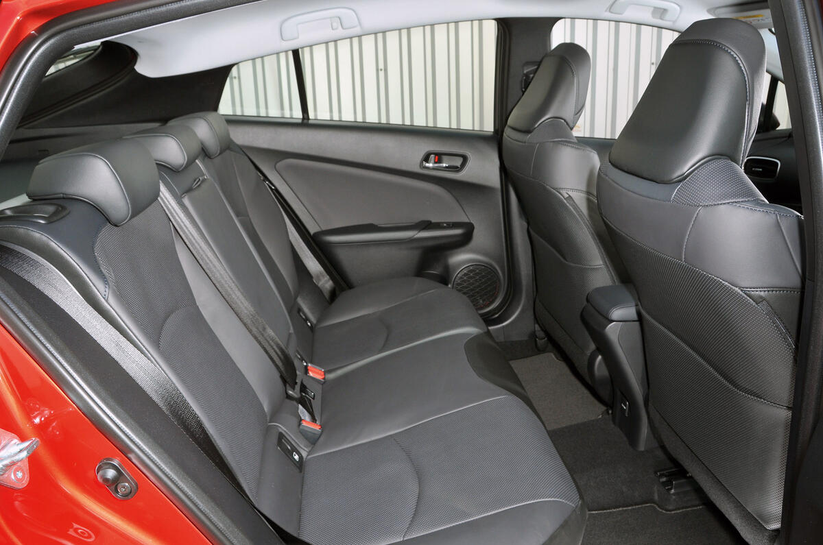 Toyota Prius rear seats