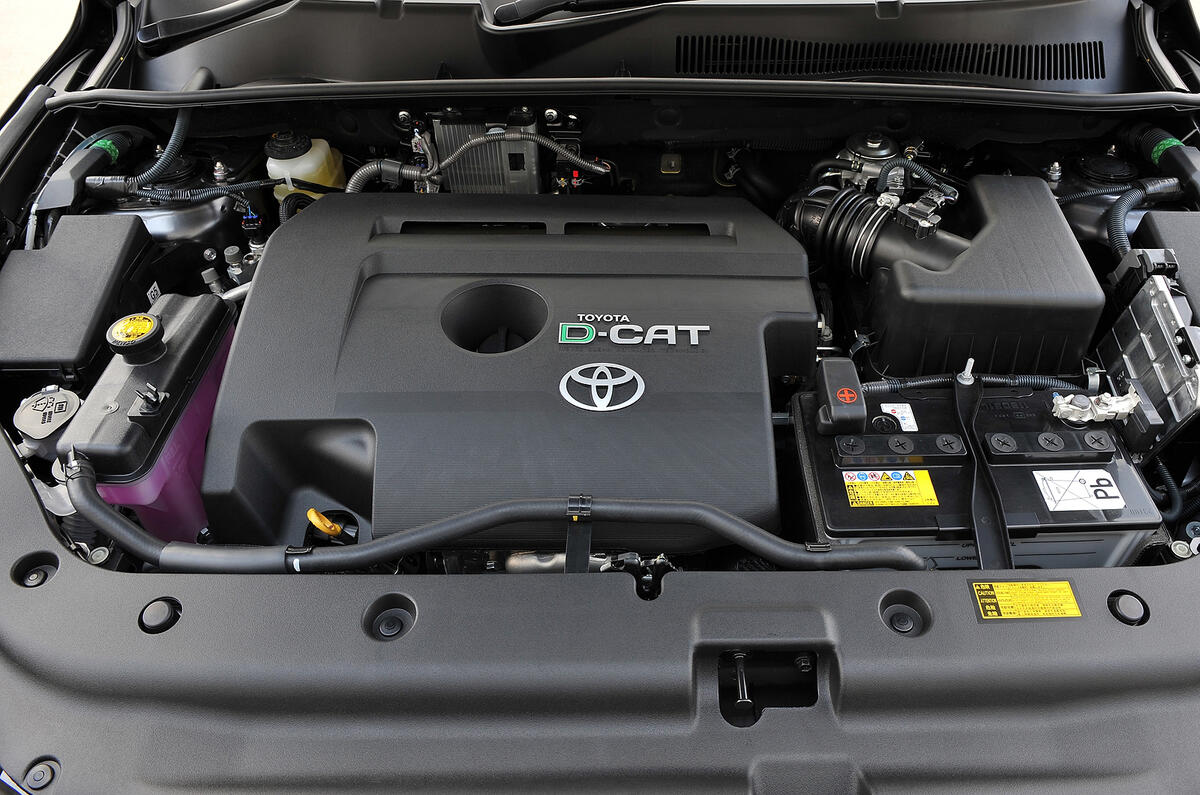 2.2 diesel is the best engine in the range 2.2-litre Toyota RAV4 diesel engine
