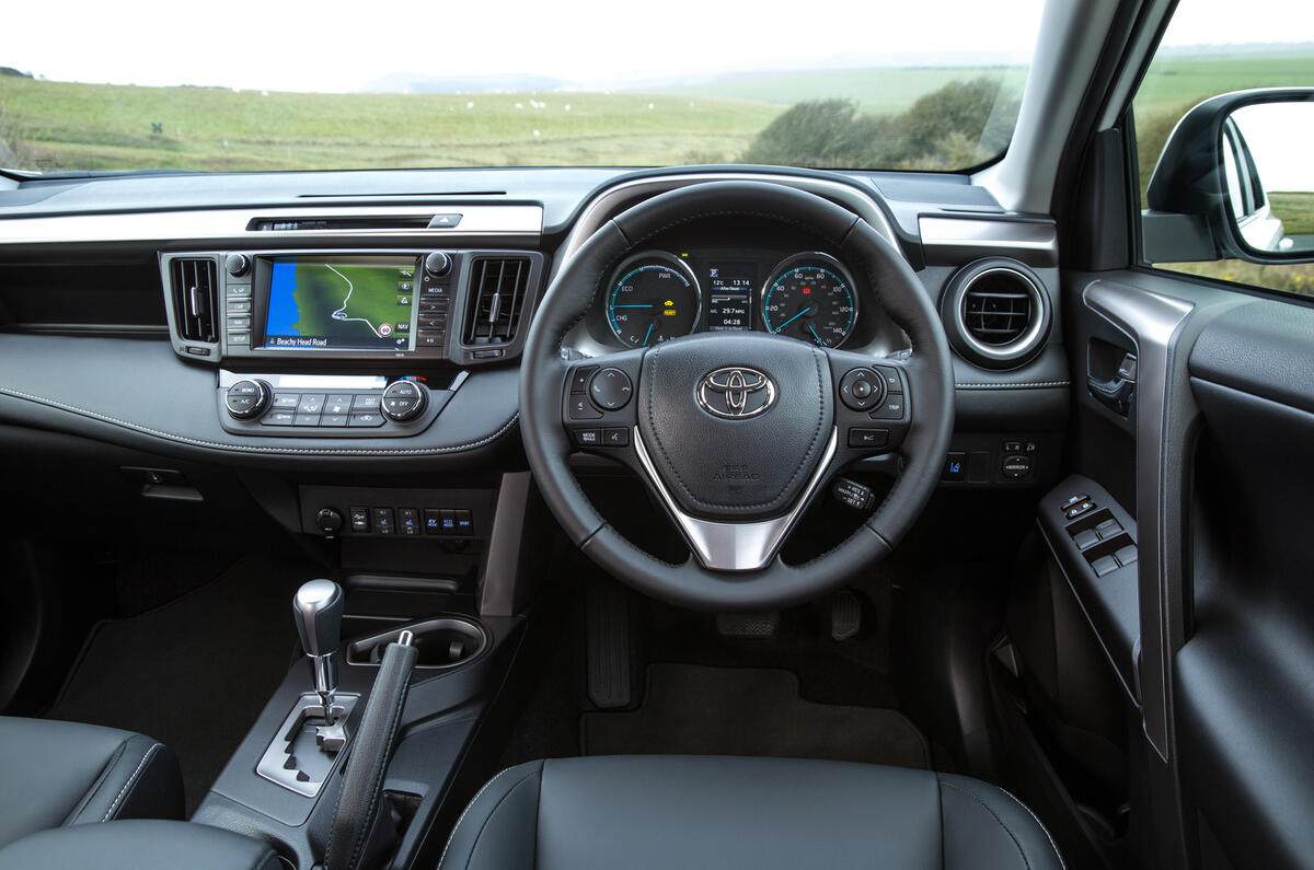 Toyota RAV4 dashboard