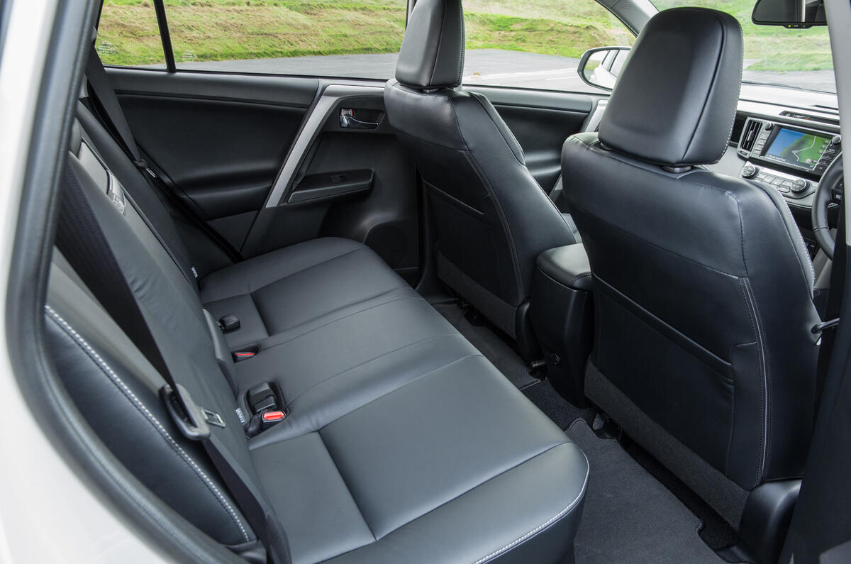 Toyota RAV4 rear seats