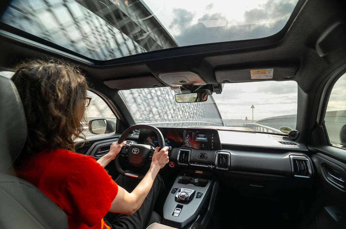 Toyota Urban Cruiser review 2025 08 driving Toyota Urban Cruiser review 2025 08 driving