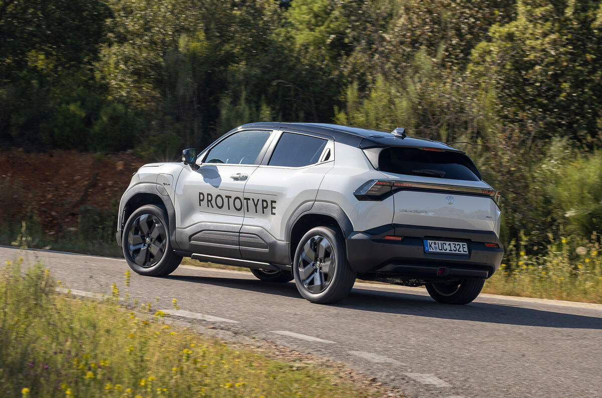 Toyota Urban Cruiser review 2025 21 rear cornering Toyota Urban Cruiser review 2025 21 rear cornering