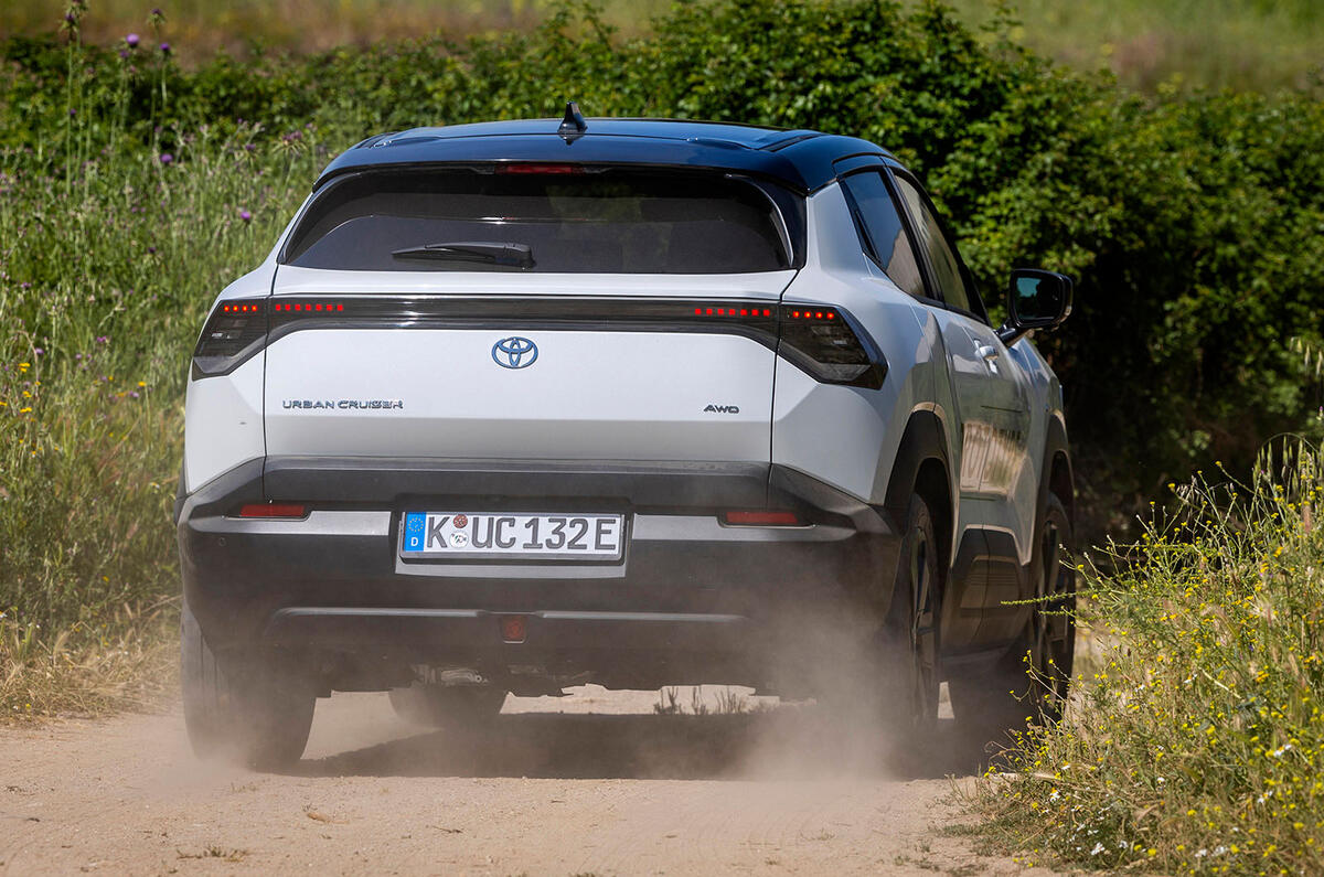 Toyota Urban Cruiser review 2025 23 rear cornering Toyota Urban Cruiser review 2025 23 rear cornering