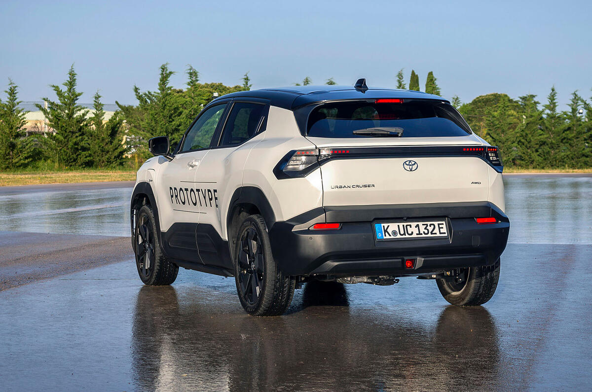 Toyota Urban Cruiser review 2025 25 rear static Toyota Urban Cruiser review 2025 25 rear static