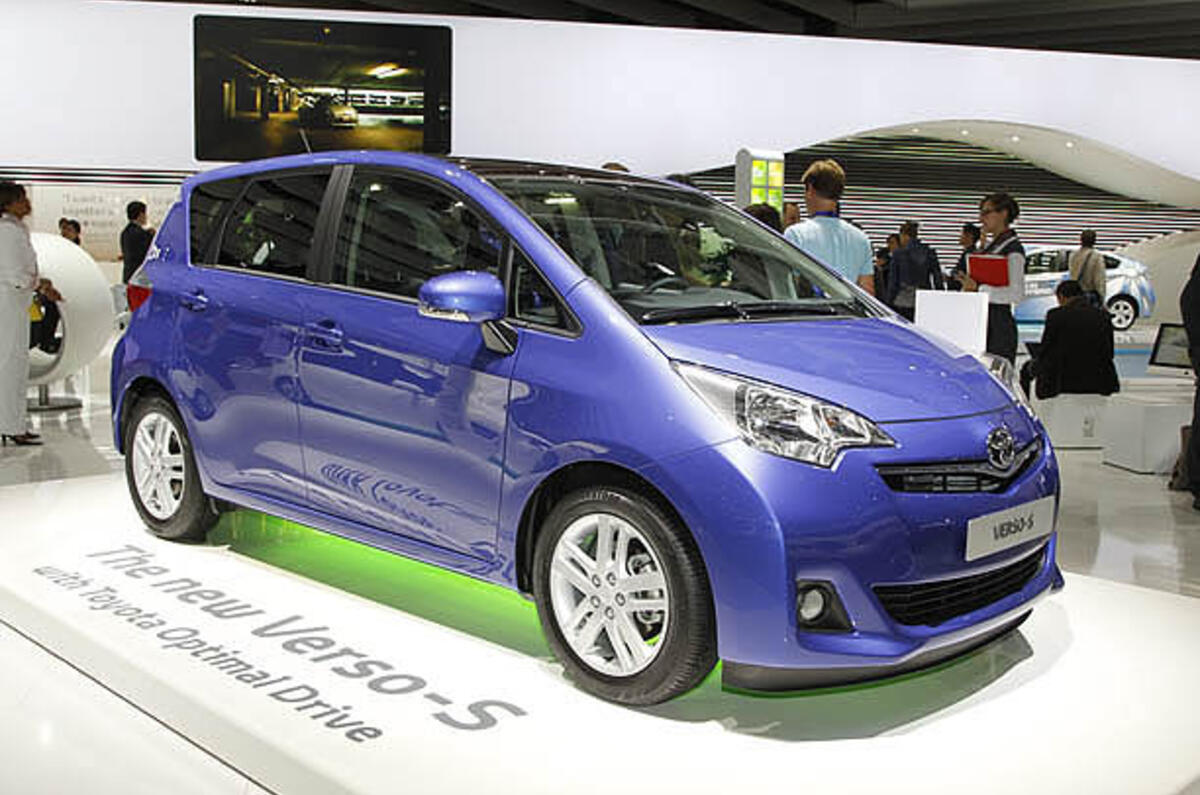 no title Paris motor show: Toyota Verso-S