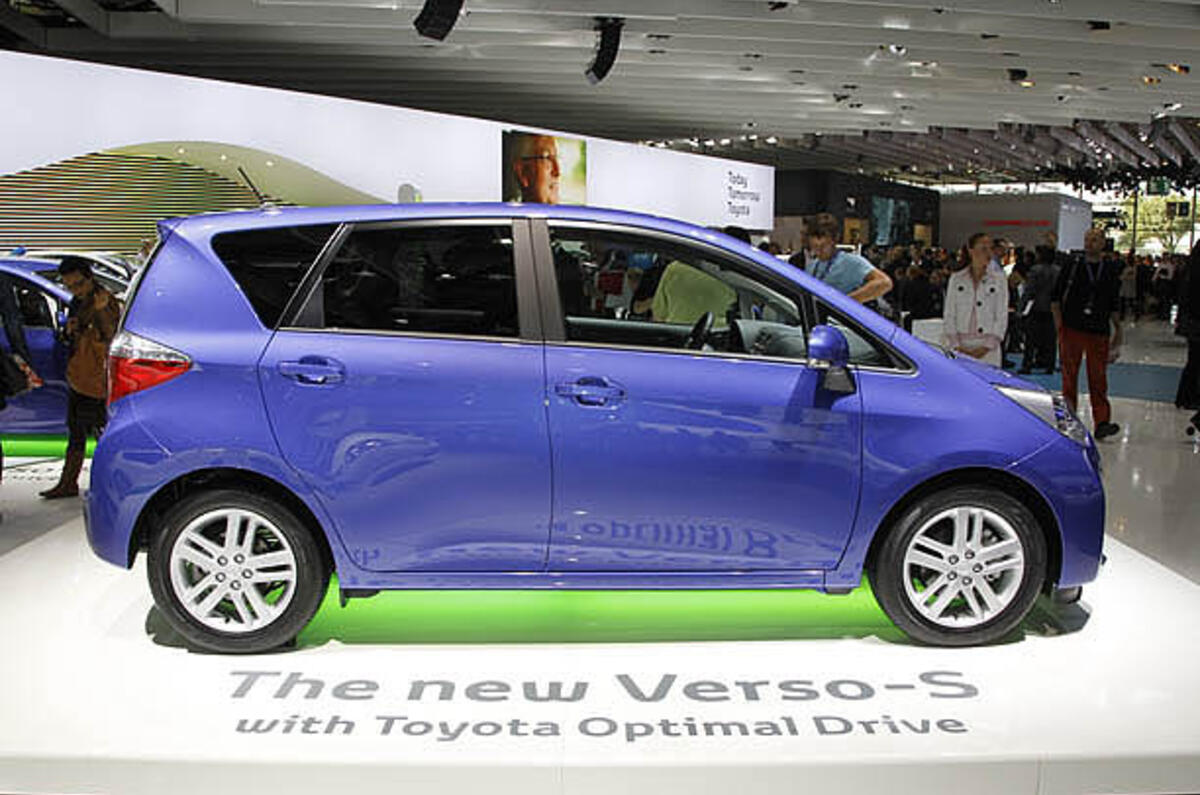 no title Paris motor show: Toyota Verso-S