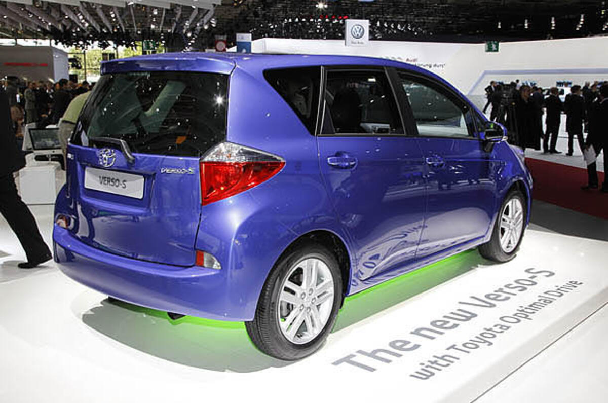no title Paris motor show: Toyota Verso-S