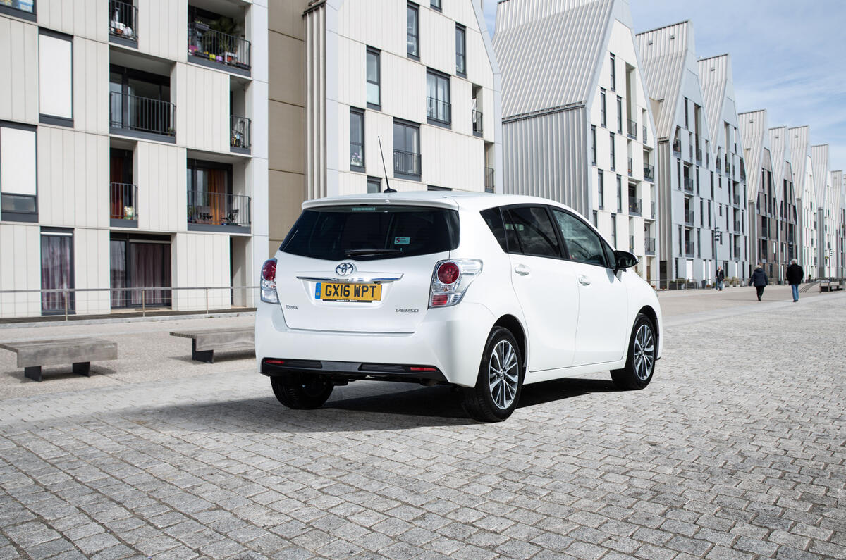 Toyota Verso rear quarter