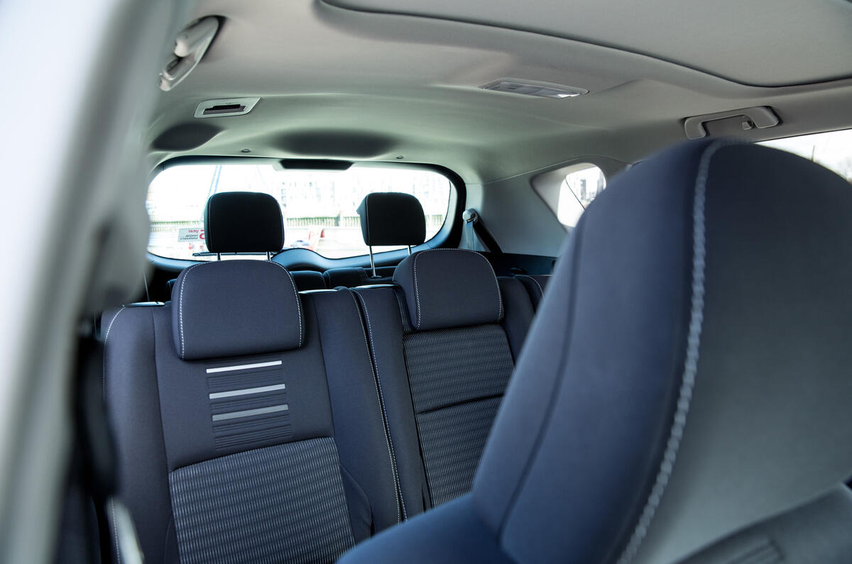 Toyota Verso rear seats