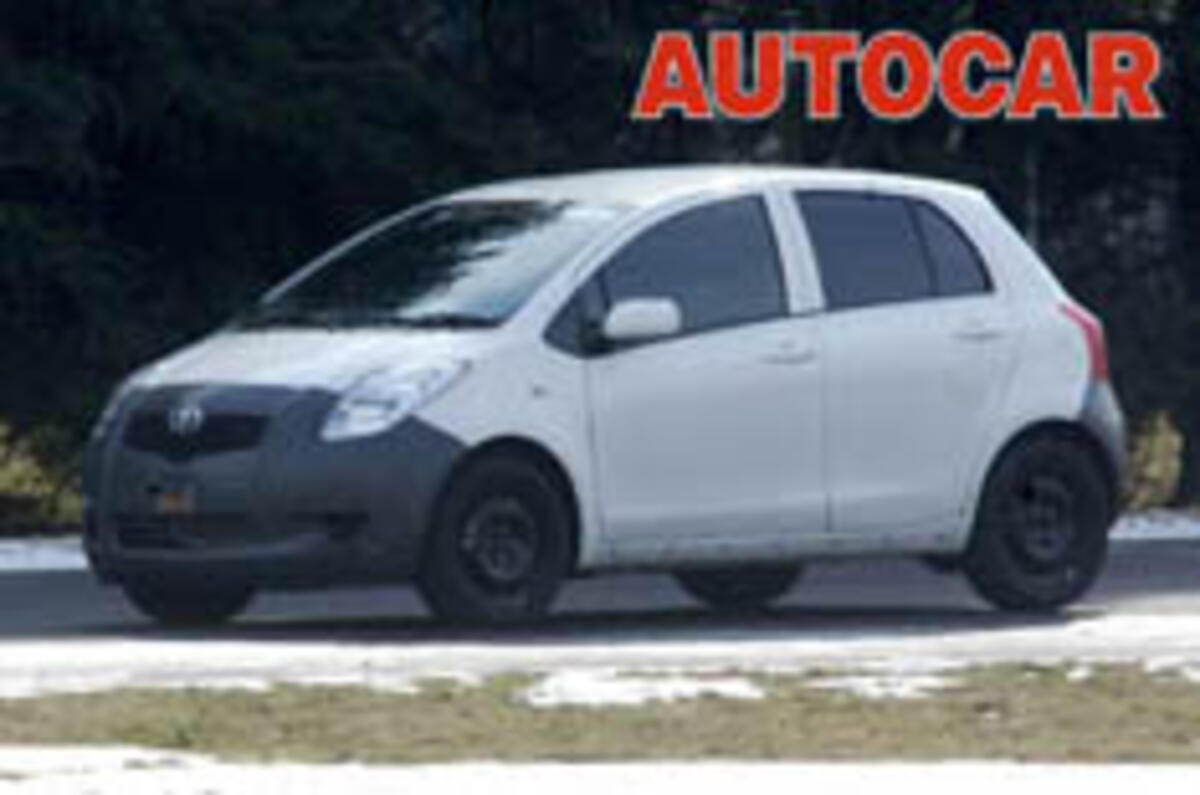 New Yaris caught in Europe