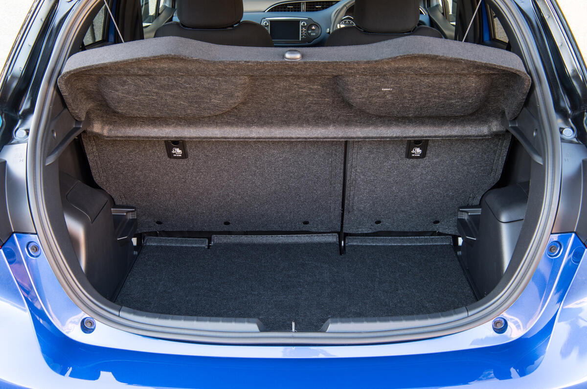 Toyota Yaris boot space