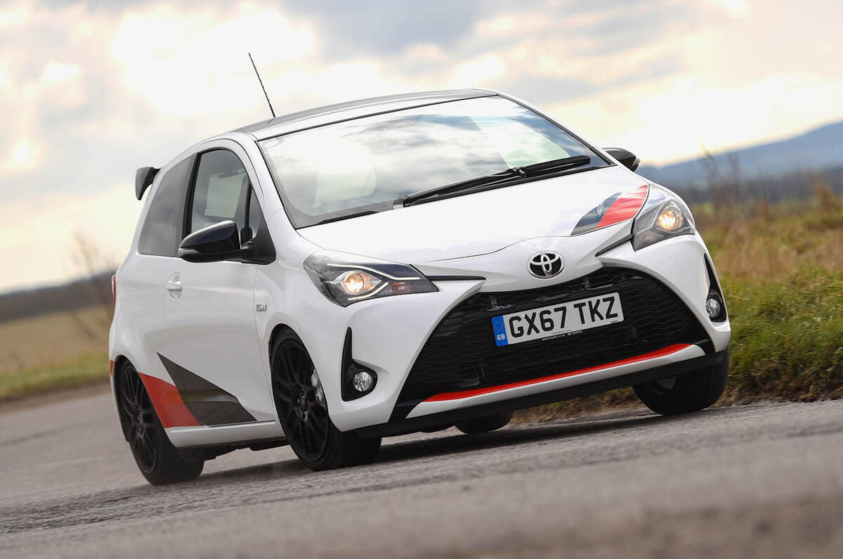 Toyota Yaris GRMN cornering