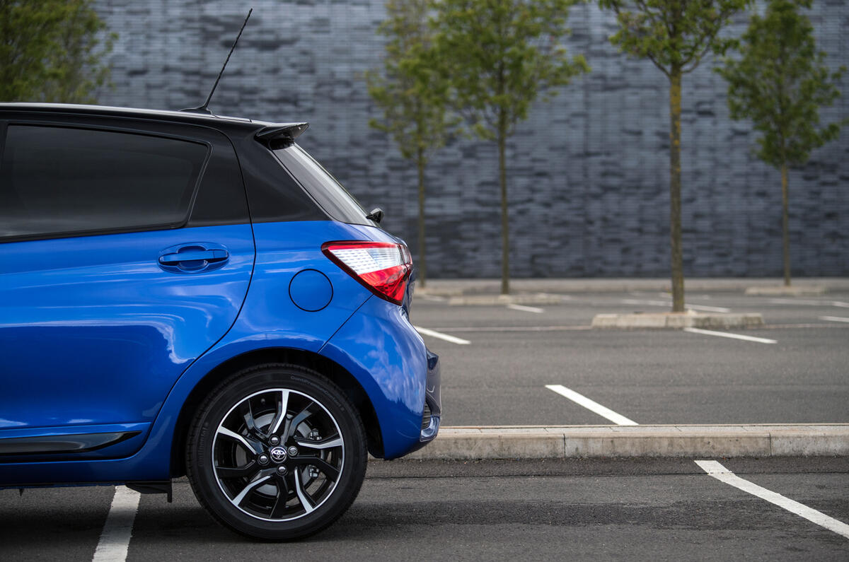 Toyota Yaris rear end