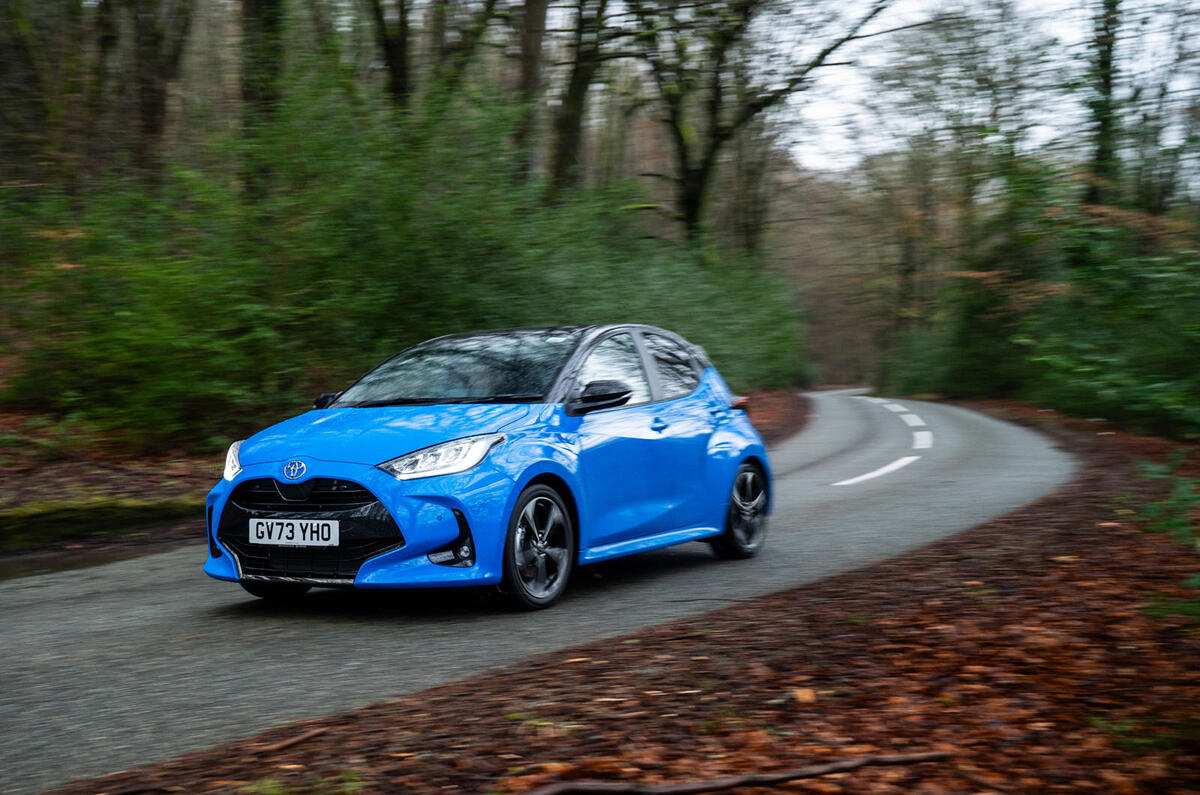 toyota yaris review 2024 25 panning front toyota yaris review 2024 25 panning front