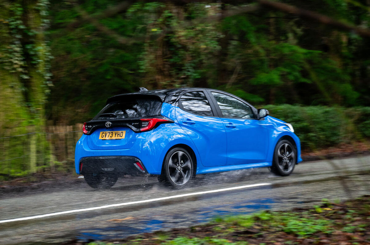 toyota yaris review 2024 28 panning rear toyota yaris review 2024 28 panning rear