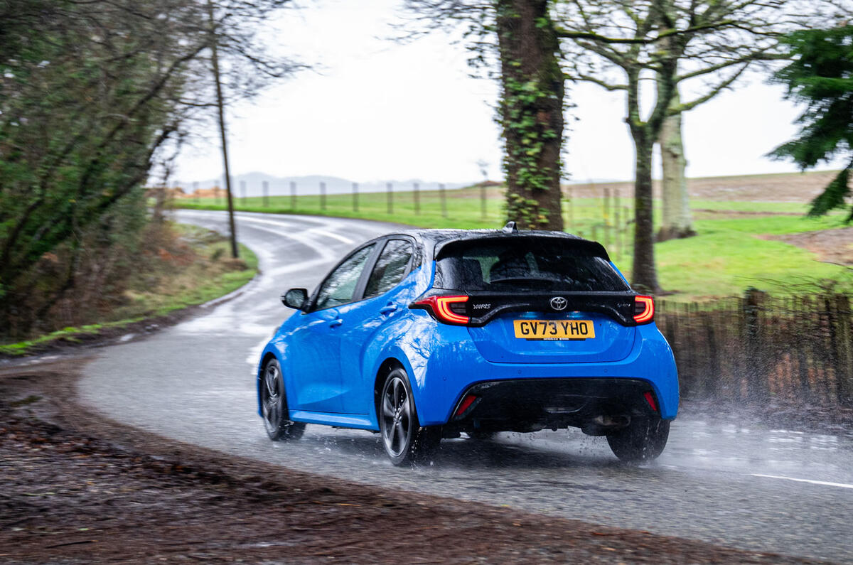 toyota yaris review 2024 29 panning rear toyota yaris review 2024 29 panning rear