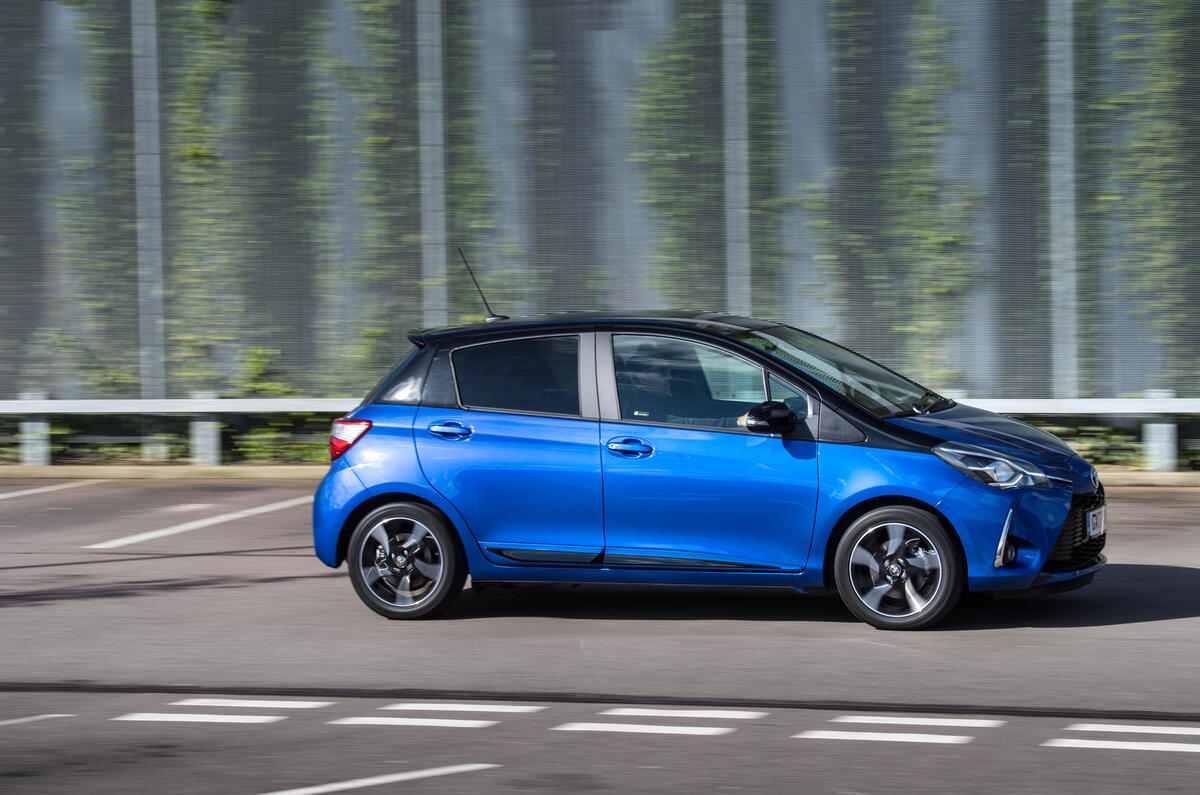 Toyota Yaris side profile