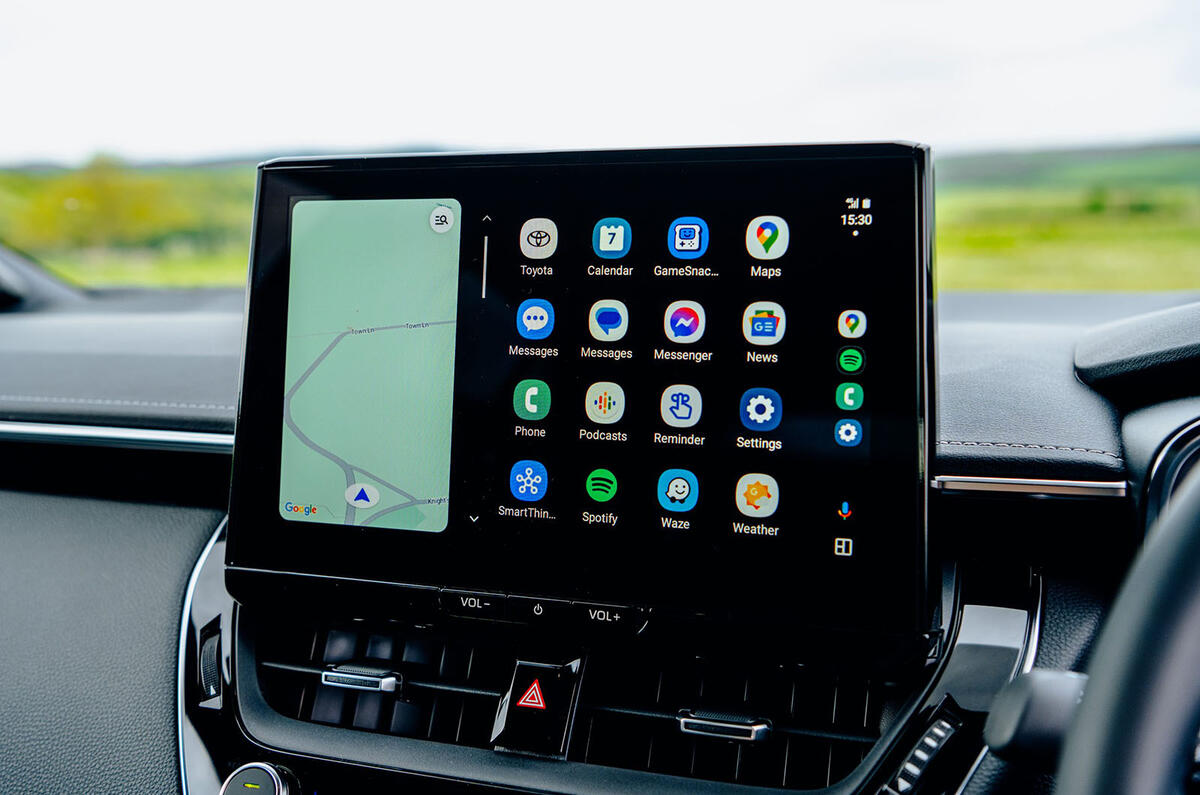 Toyota Corolla infotainment