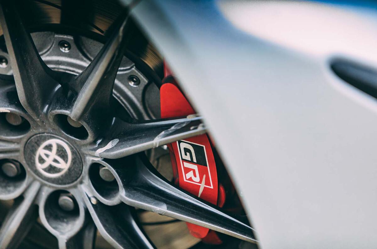 ToyotaGRYaris brake caliper ToyotaGRYaris brake caliper