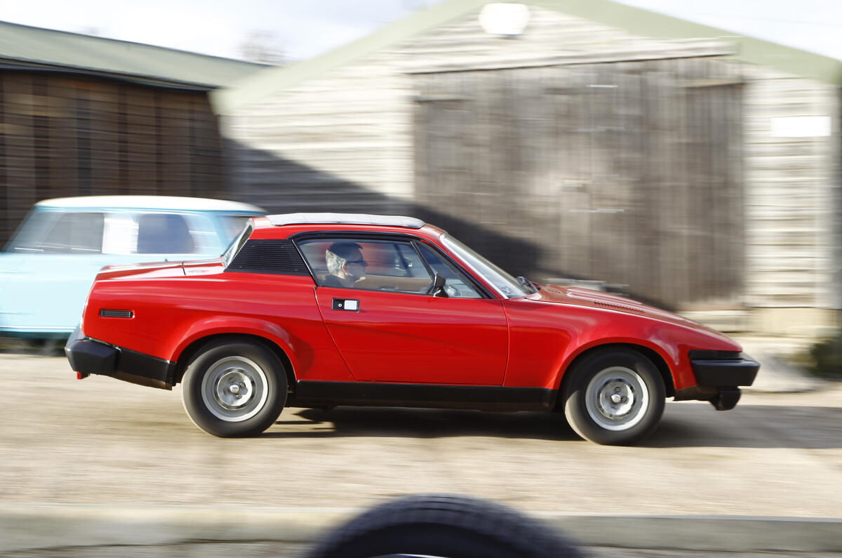 no title Triumph TR7 nostalgia ride leaves me stirred, not shaken