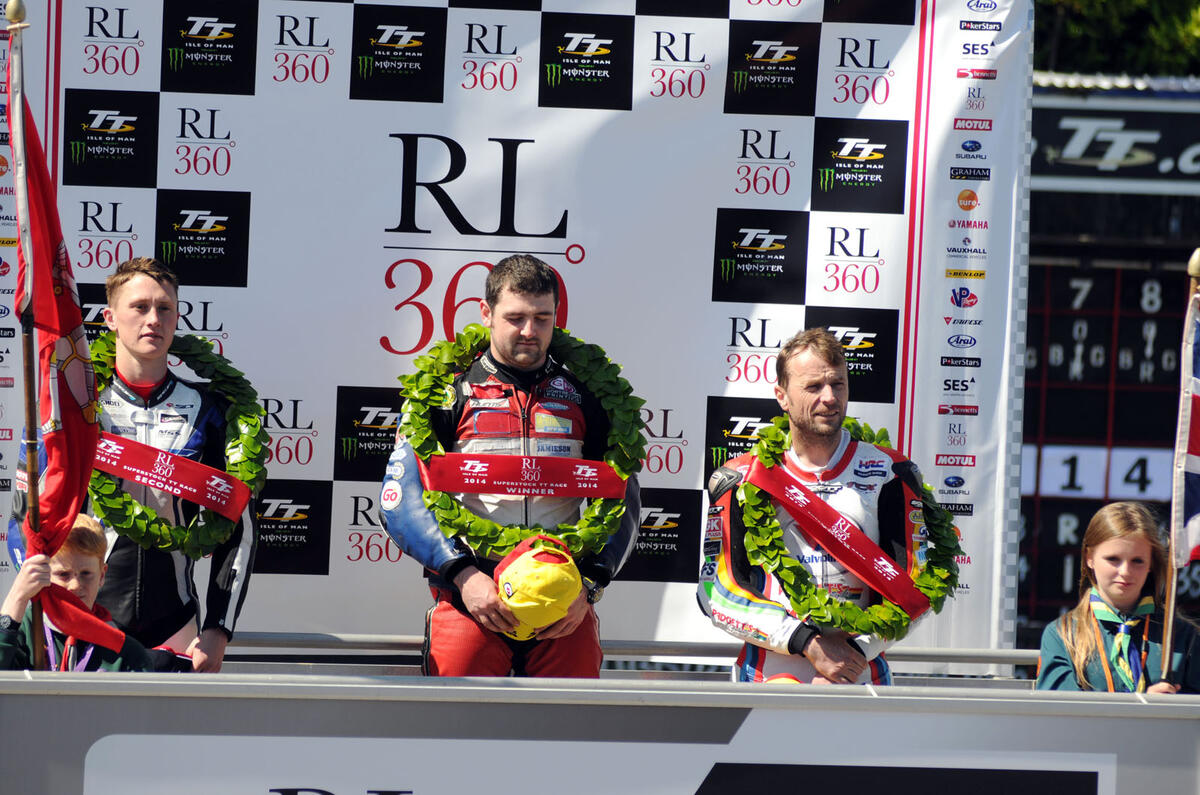 Pause for thought at the Isle of Man TT