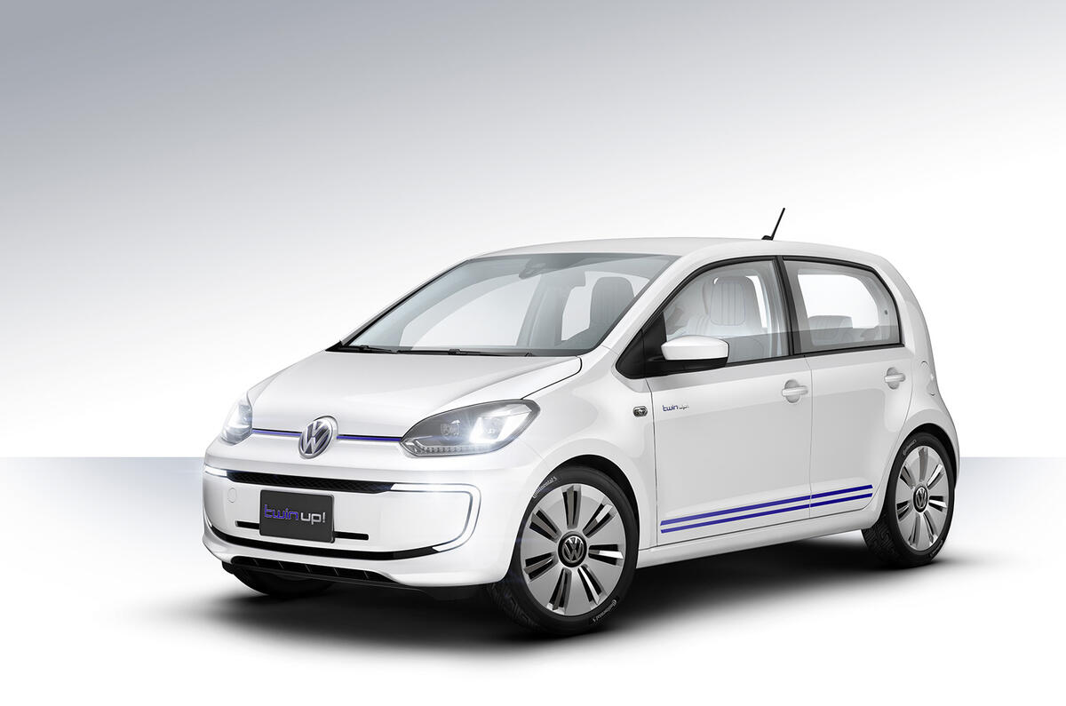 no title Tokyo motor show 2013: Volkswagen Twin-Up hybrid