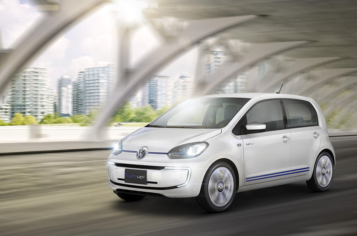 no title Tokyo motor show 2013: Volkswagen Twin-Up hybrid