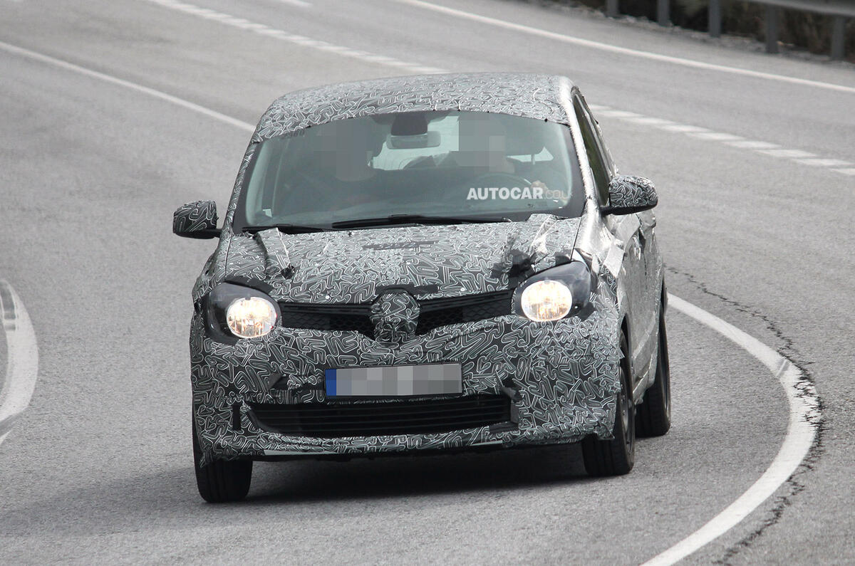 no title New Renault Twingo spotted