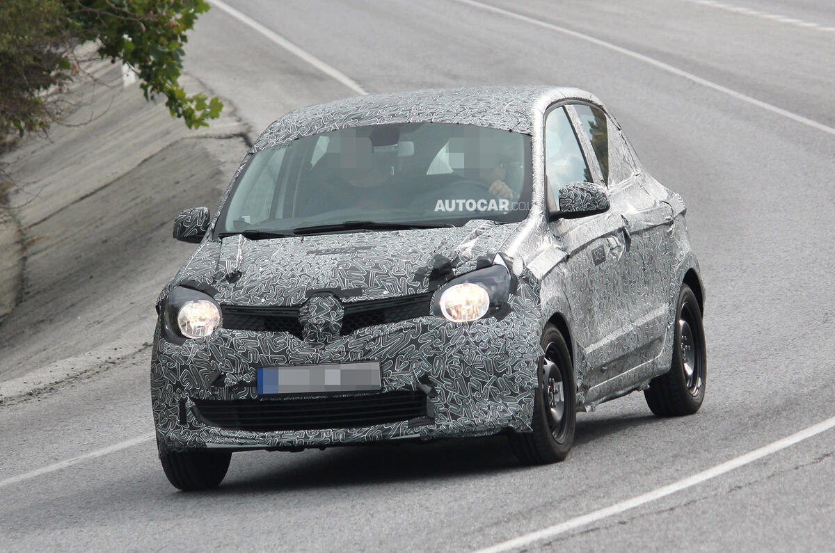 no title New Renault Twingo spotted