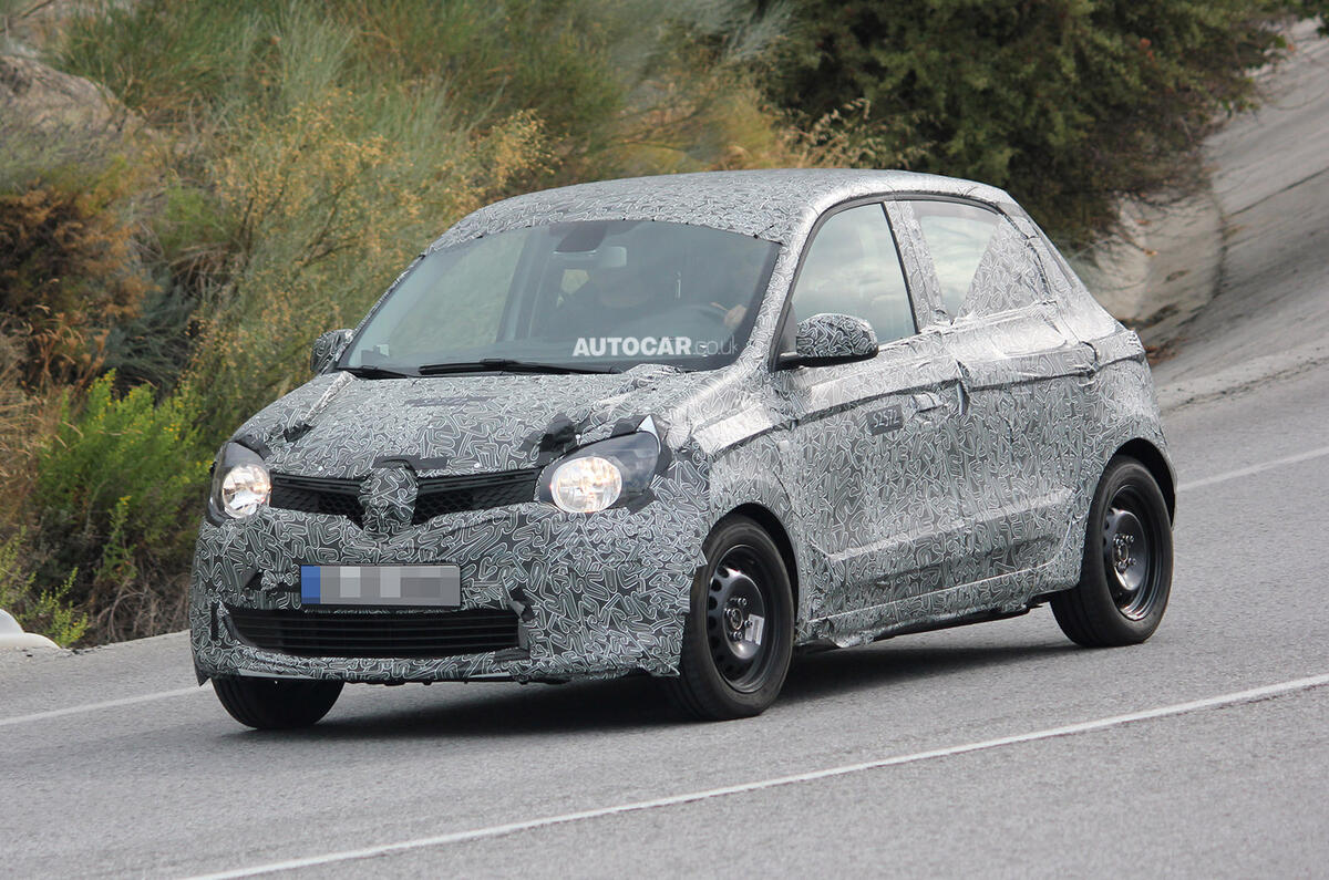 no title New Renault Twingo spotted