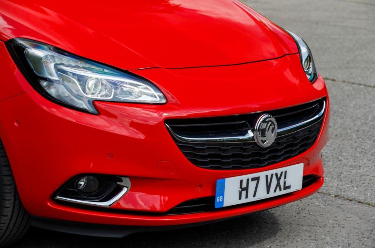Adam-inspired Vauxhall Corsa nose