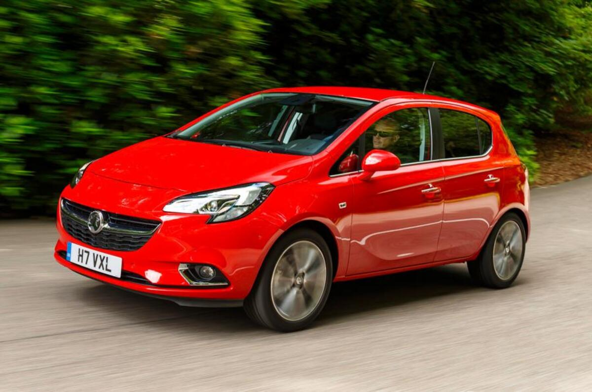 Vauxhall Corsa front quarter