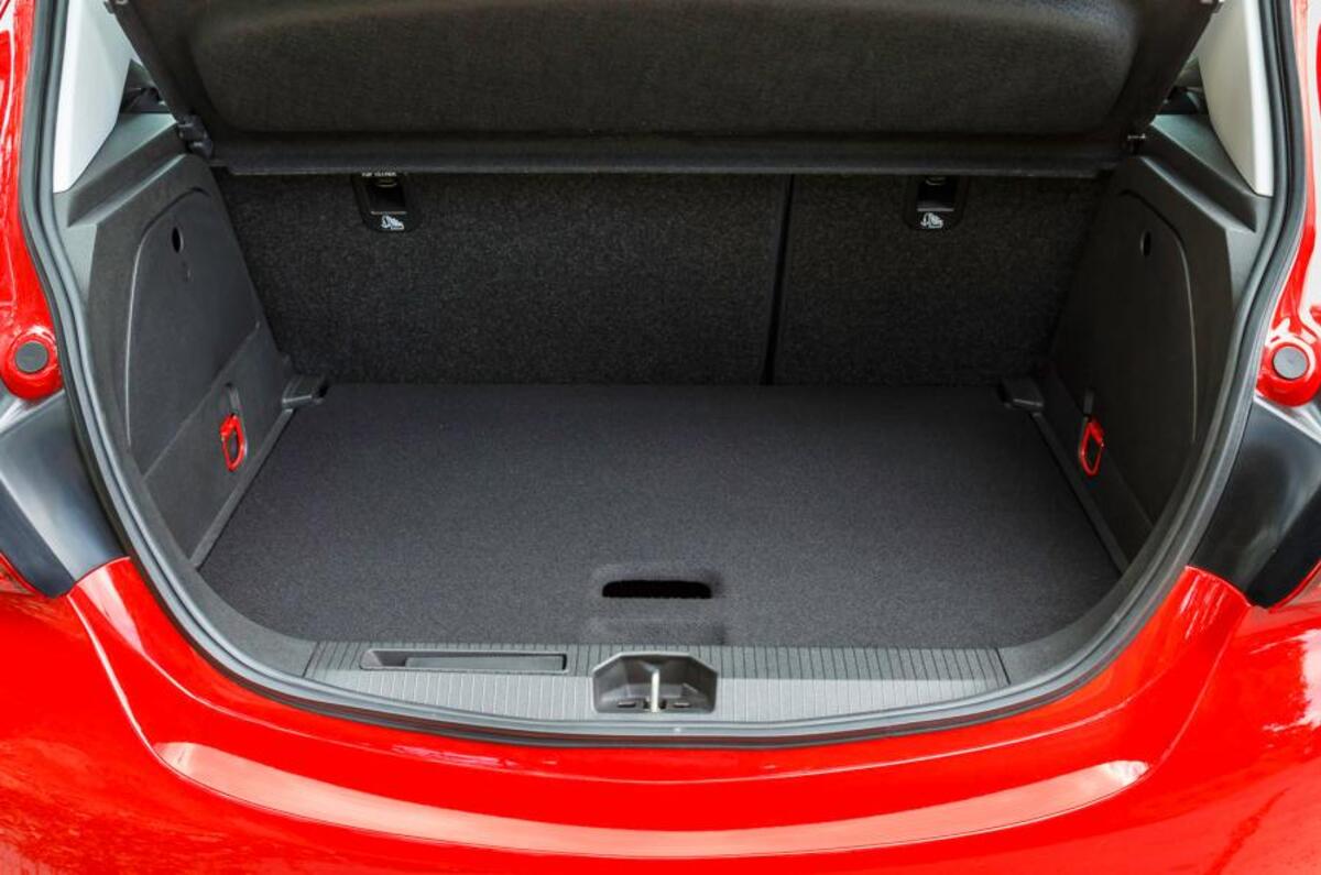 Vauxhall Corsa boot space