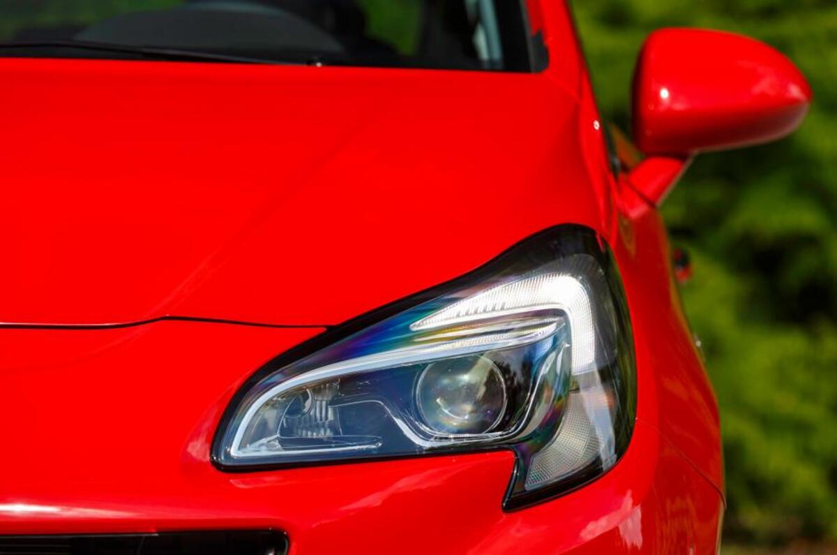 Vauxhall corsa headlight