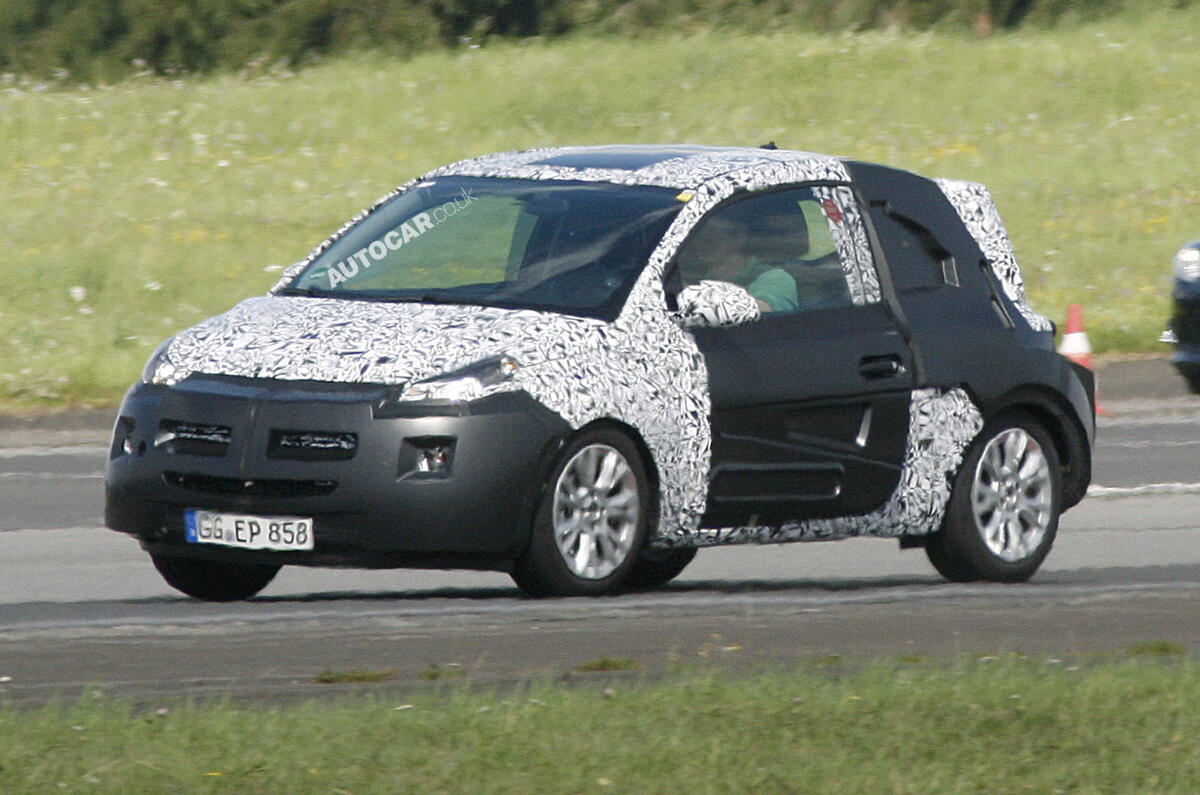 Vauxhall Junior – new spy pics Vauxhall Junior – new spy pics