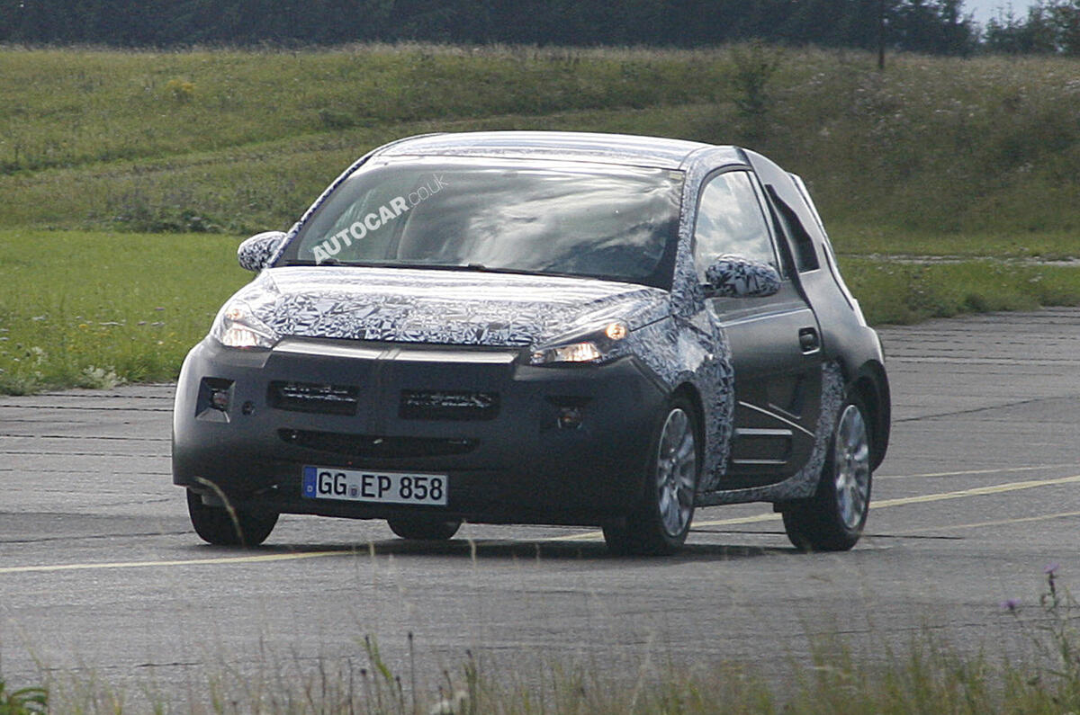 Vauxhall Junior – new spy pics Vauxhall Junior – new spy pics