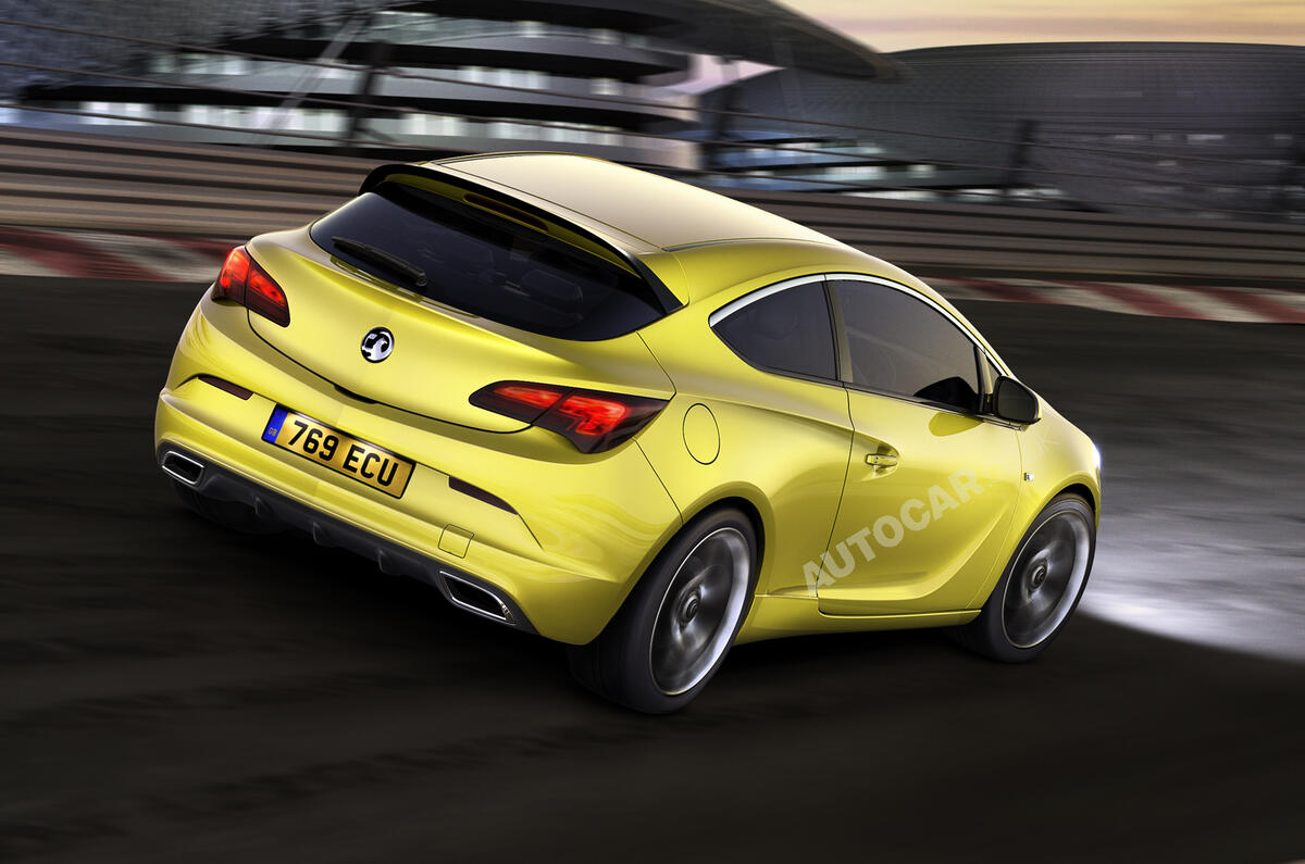 Vauxhall Astra VXR uncovered