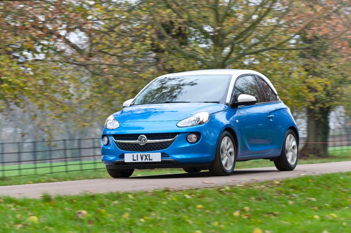 Vauxhall Adam front quarter