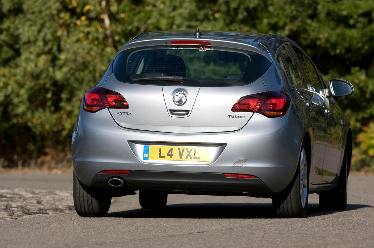 The Astra rides well and handles tidily enough but it lacks the sparkle of top rivals Vauxhall Astra rear cornering