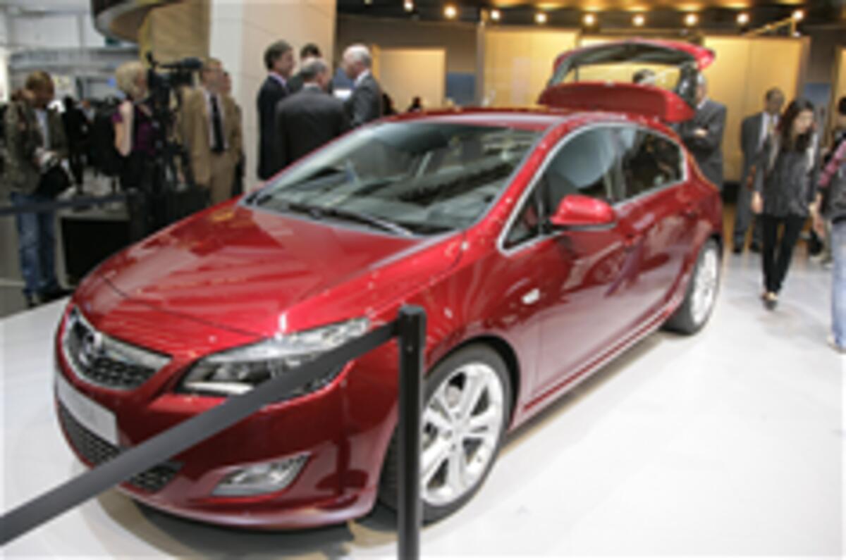 Frankfurt motor show: Vauxhall Astra
