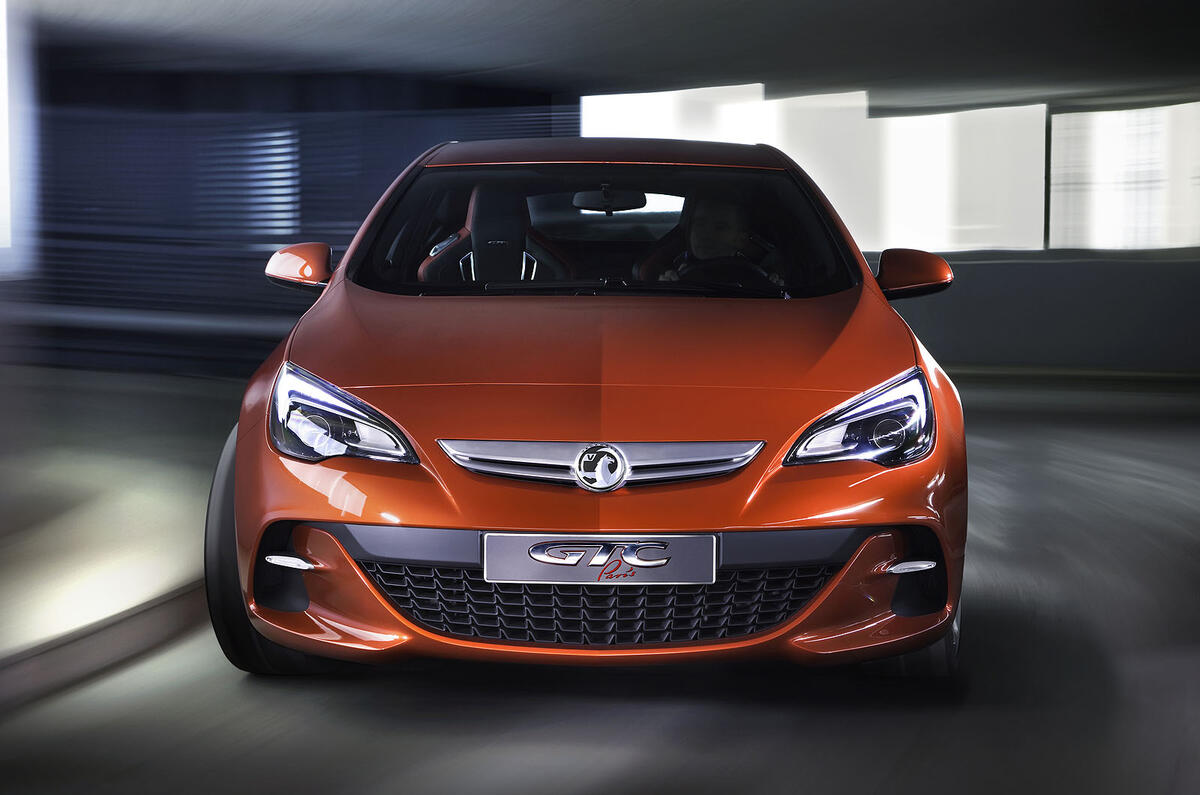 Paris motor show: Vauxhall Astra GTC