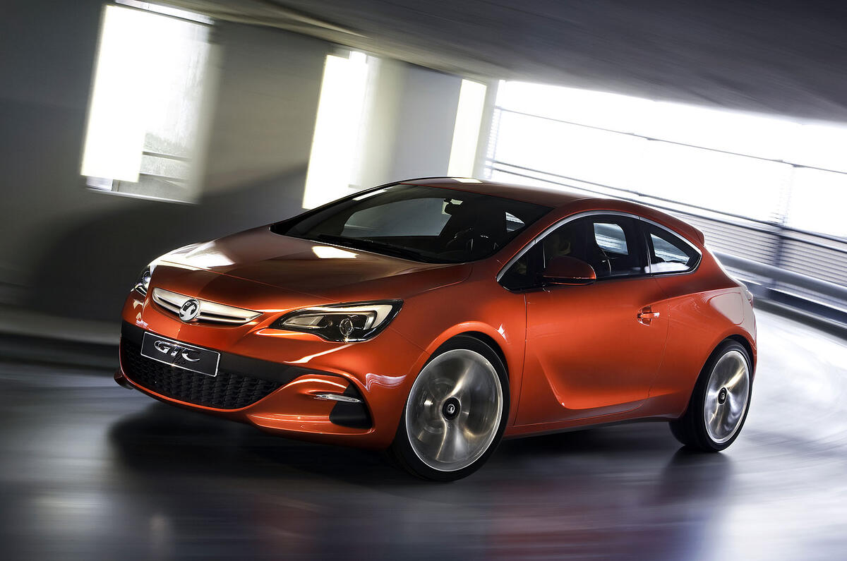 Paris motor show: Vauxhall Astra GTC