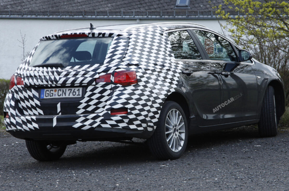 no title Vauxhall Astra estate spied