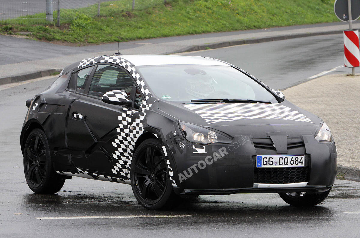 New 280bhp Astra VXR scooped