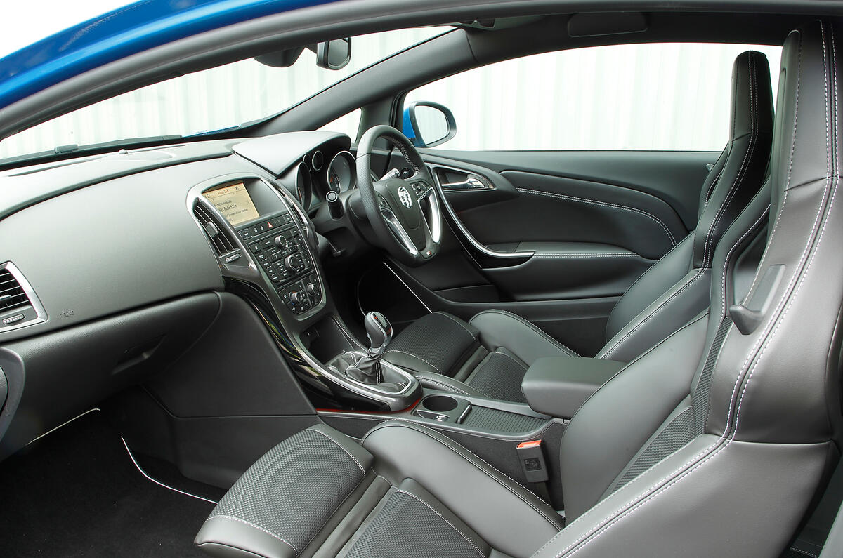 Vauxhall GTC VXR interior